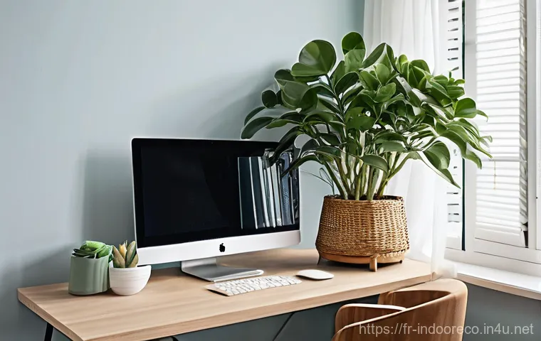 자연광과 실내 생태계 - **A Verdant Urban Jungle Corner:**
"A cozy, bohemian-inspired corner of an apartment, transforme... 자연광과 실내 생태계 - **A Verdant Urban Jungle Corner:**
"A cozy, bohemian-inspired corner of an apartment, transforme...